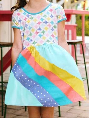 Matilda Jane Roy G Biv Let’s Go Together Dress